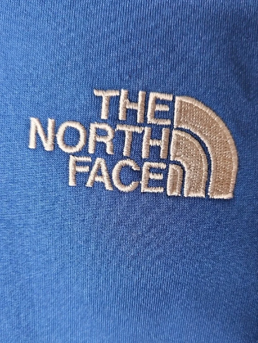 The North Face Blue and Black TKA Stretch Flight Series Full Zip Jacket Large